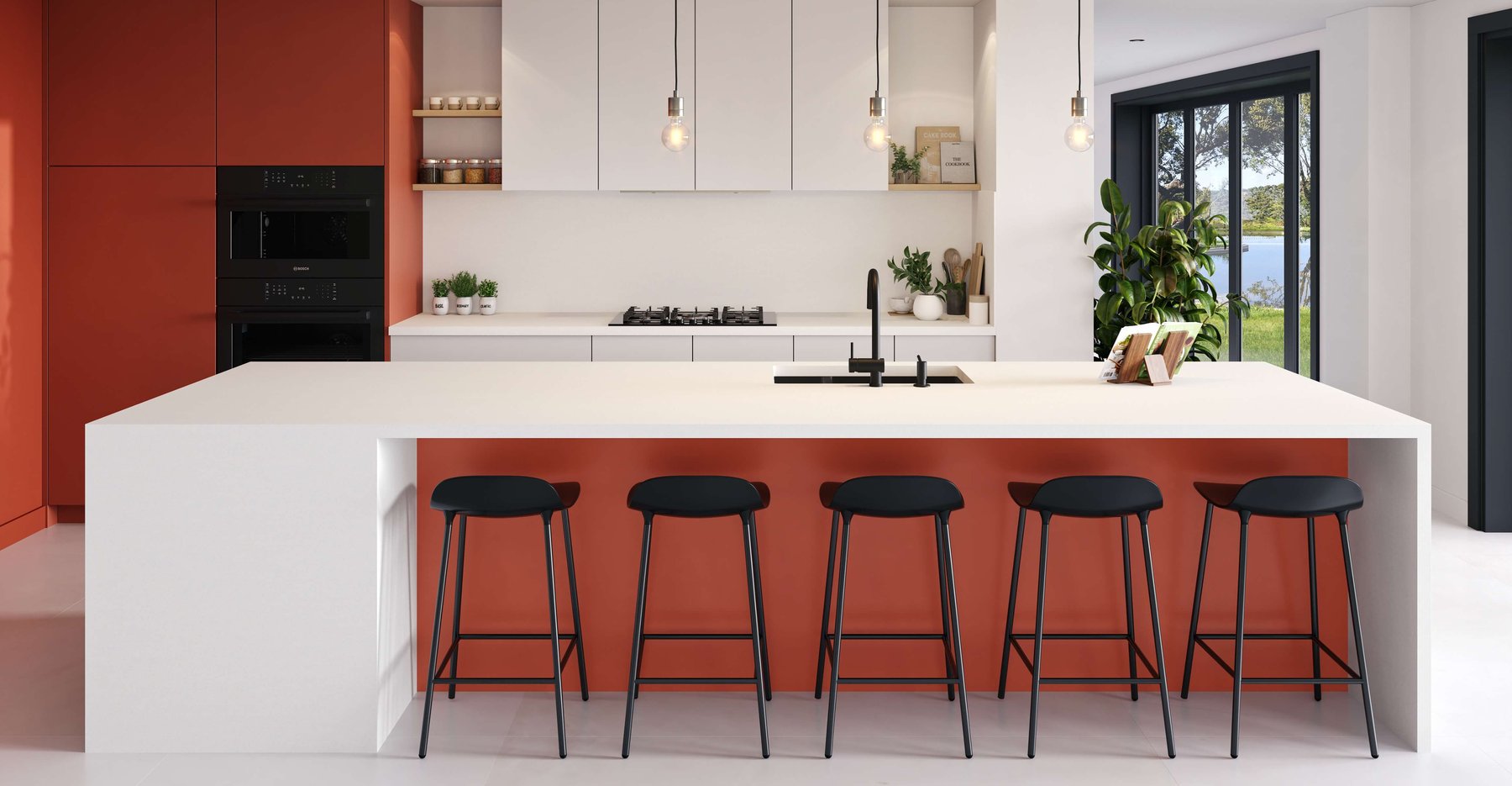 white-kitchen-red-accents